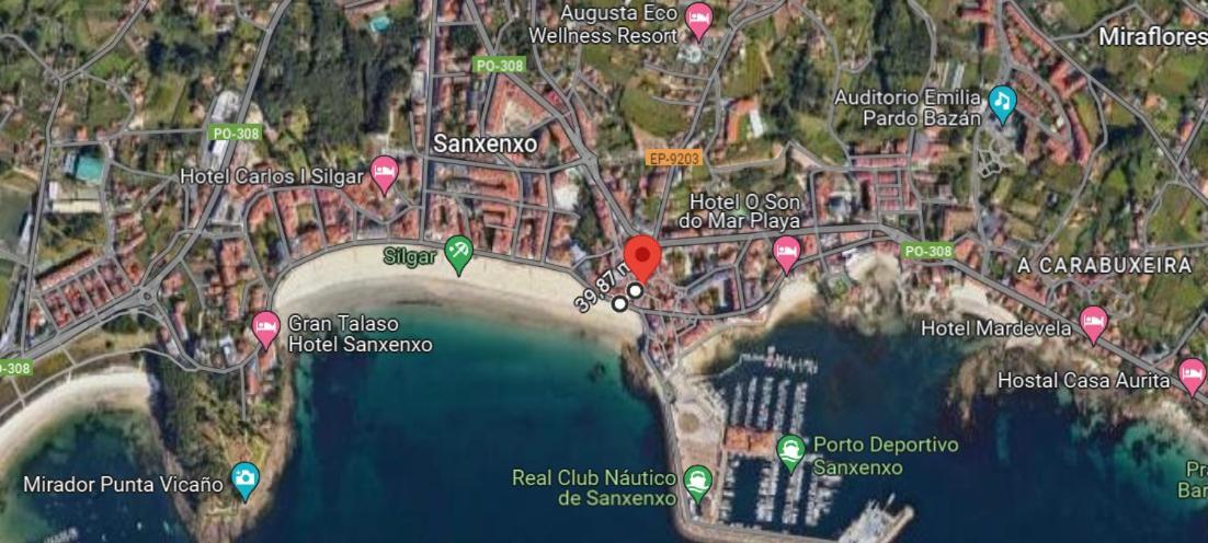 Desconectaengalicia Carlos Casas Playa Silgar Sanxenxo Exterior photo